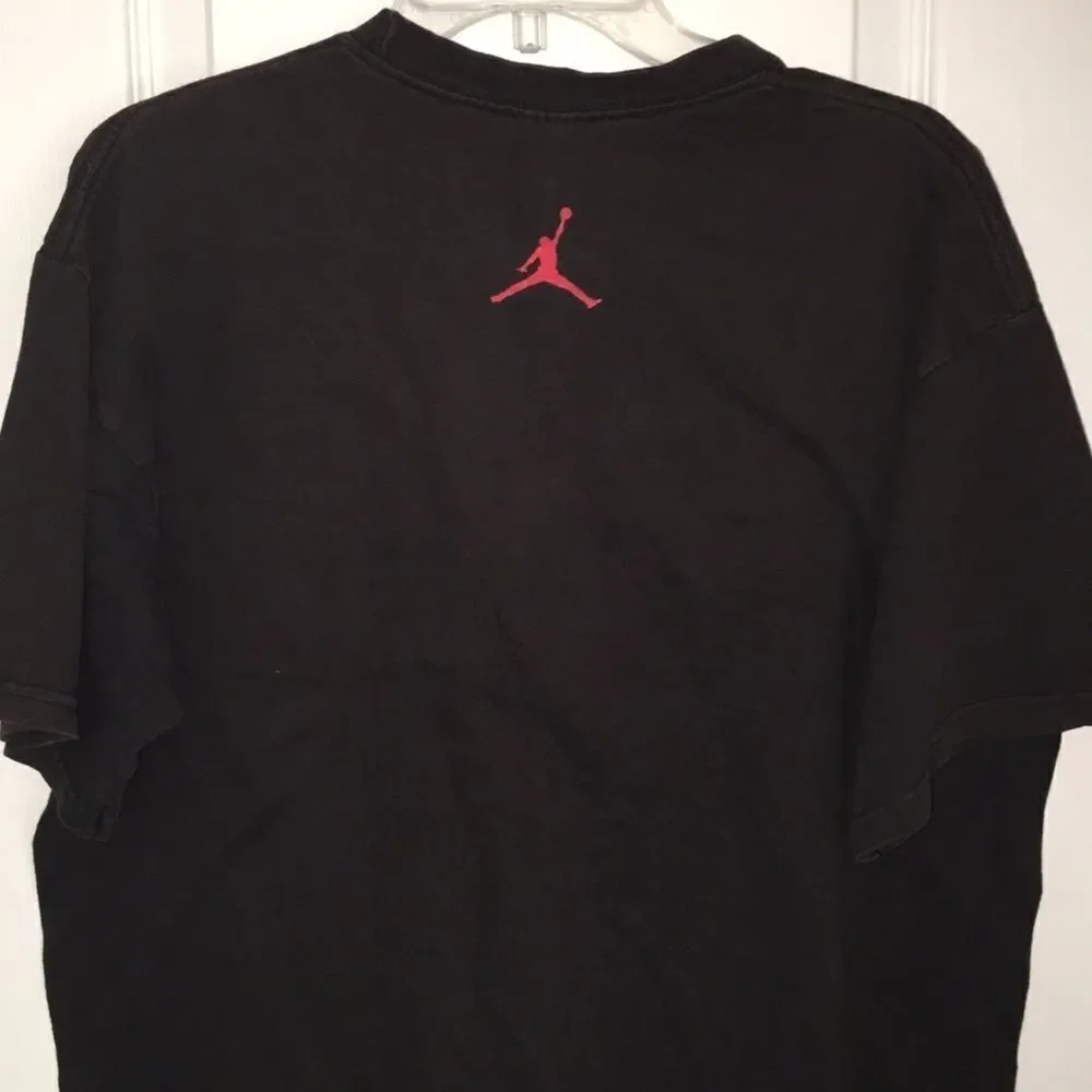 Worn Michael Jordan Rules basketball 23 t shirt L